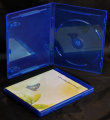 Single Blu ray DVD case - Blue (14mm)